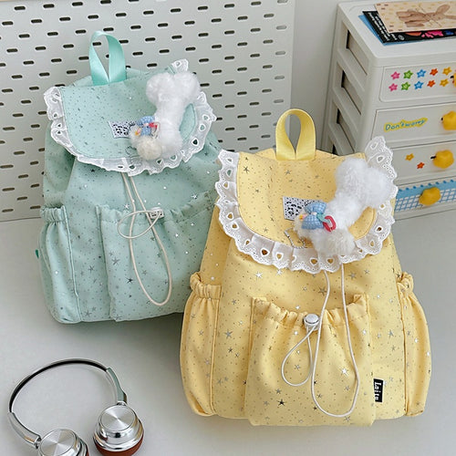 Charmanter Sternmuster-Rucksack Karnz
