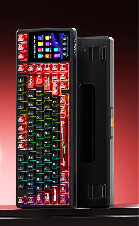 Touchscreen RGB Mechanische Tastatur Karnz