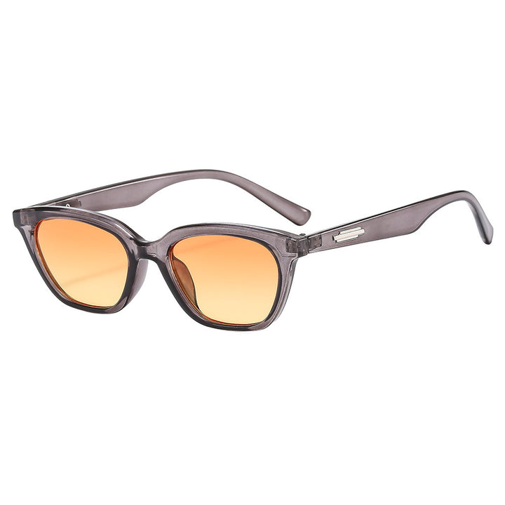 Vintage-inspirierte übergroße eckige Sonnenbrille Karnz