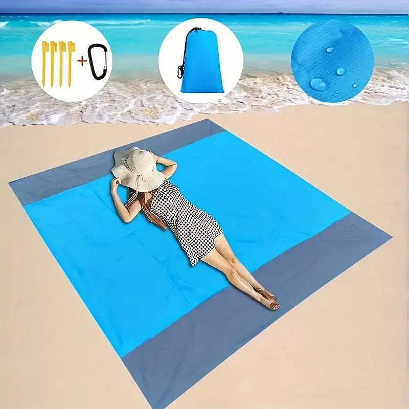 Unisex multifunktionale Picknickdecke mit wasserabweisender Oberfläche Karnz