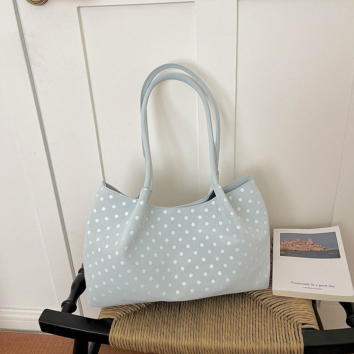WoChic Polka Dot Schultertasche Karnz