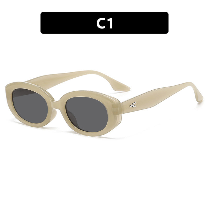 Damen modische Sonnenbrille im stilvollen Retro-Design Karnz