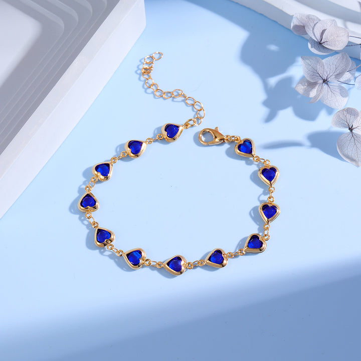 Herz Charm Armband Karnz
