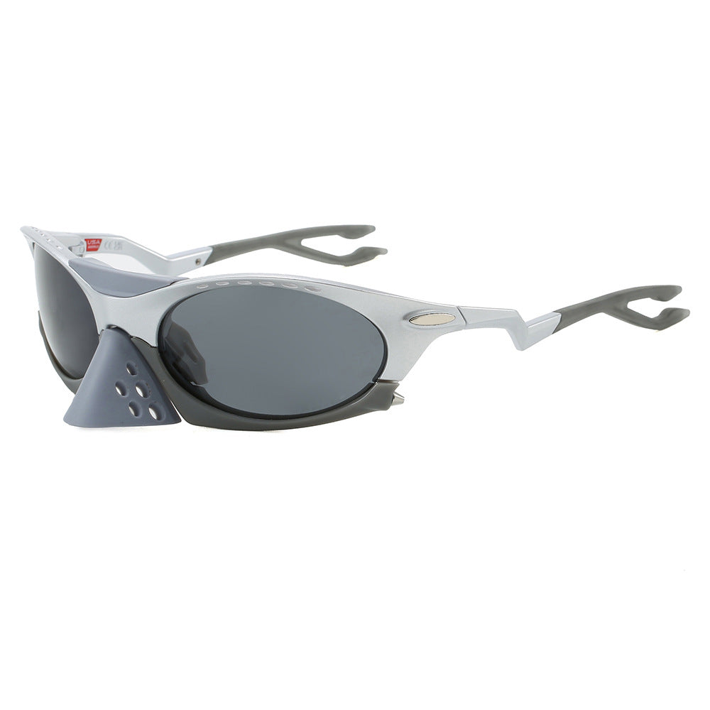 Damen Sportliche Multifunktions-Sonnenbrille Karnz