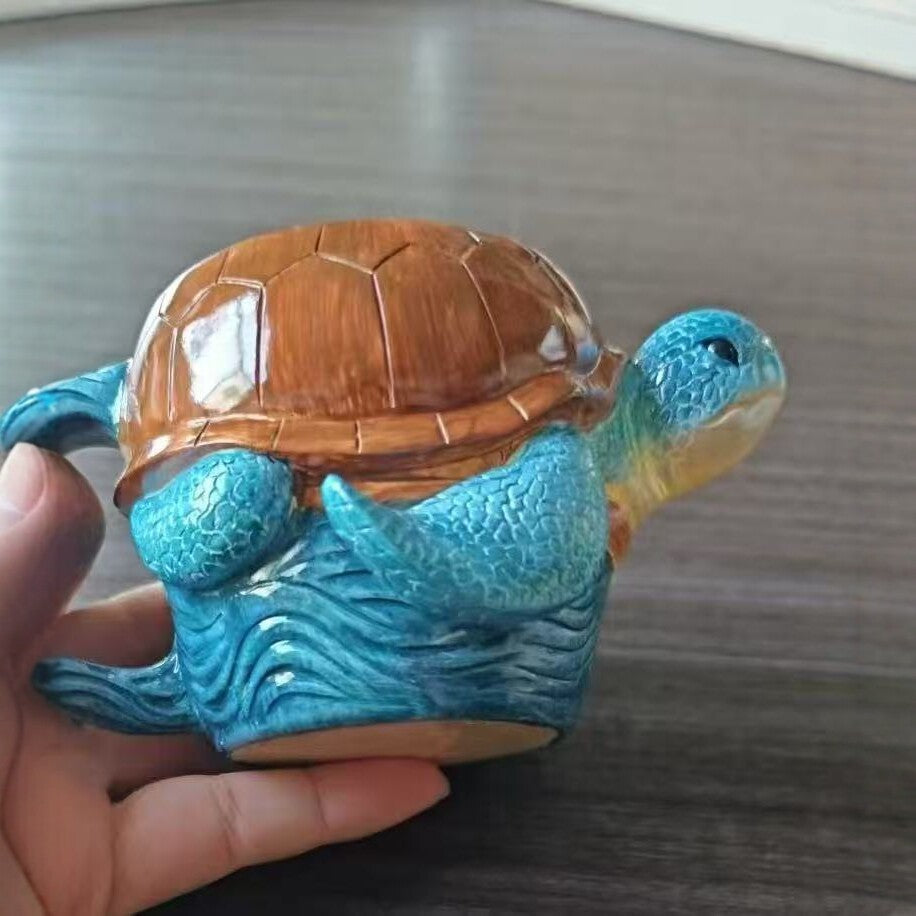 Kaffeetasse mit Schildkröten-Design Karnz