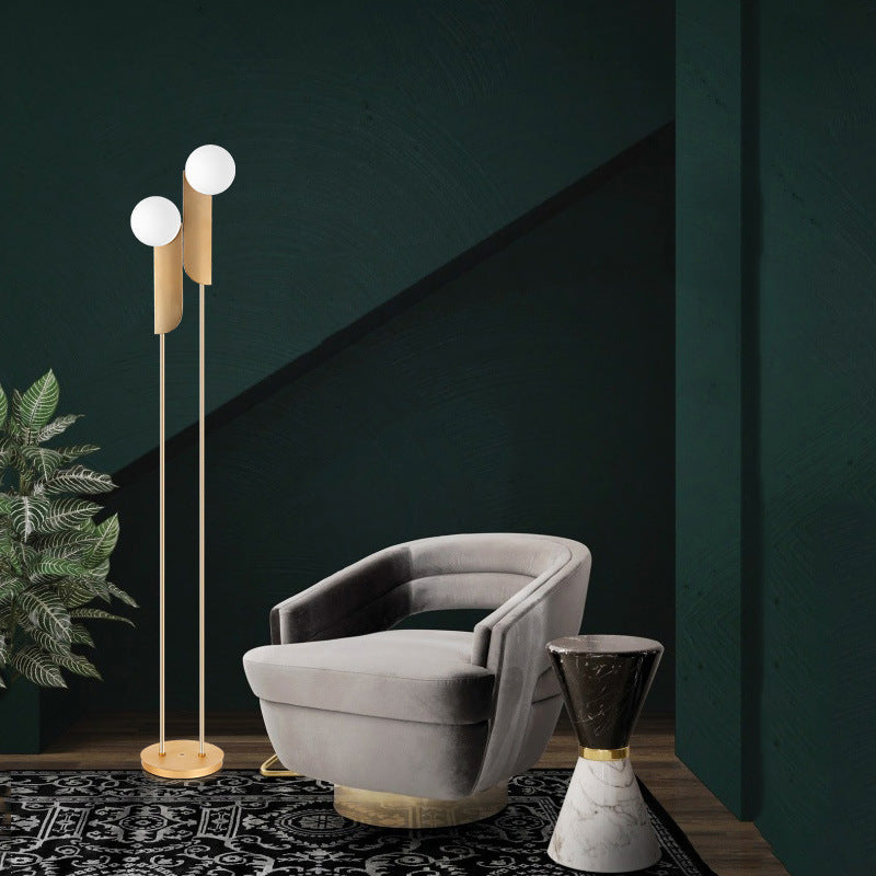 Moderne Dual-Head Stehlampe