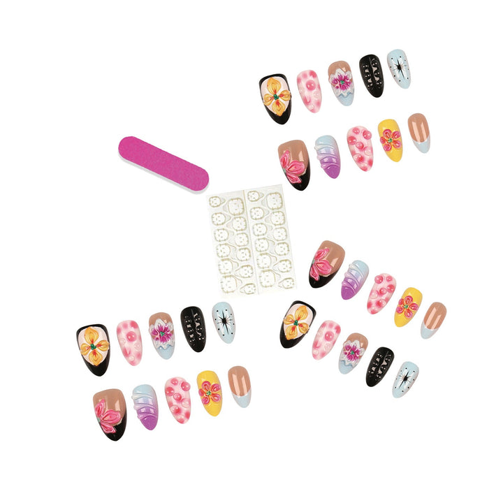 Dekorativer Nagelspitzen-Set