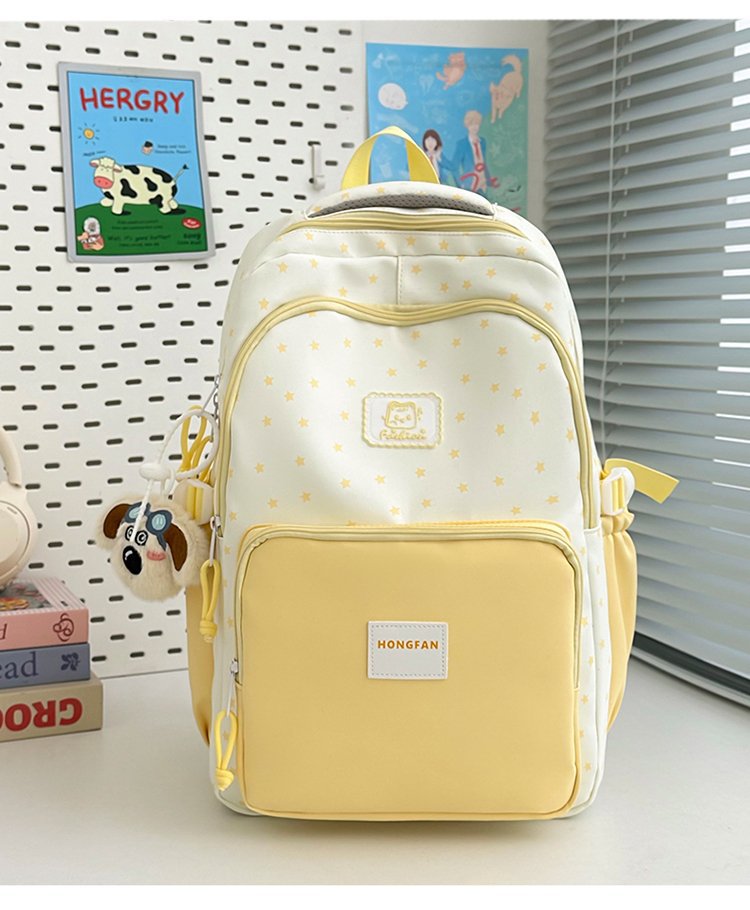 Stylischer Rucksack mit Sternenmuster