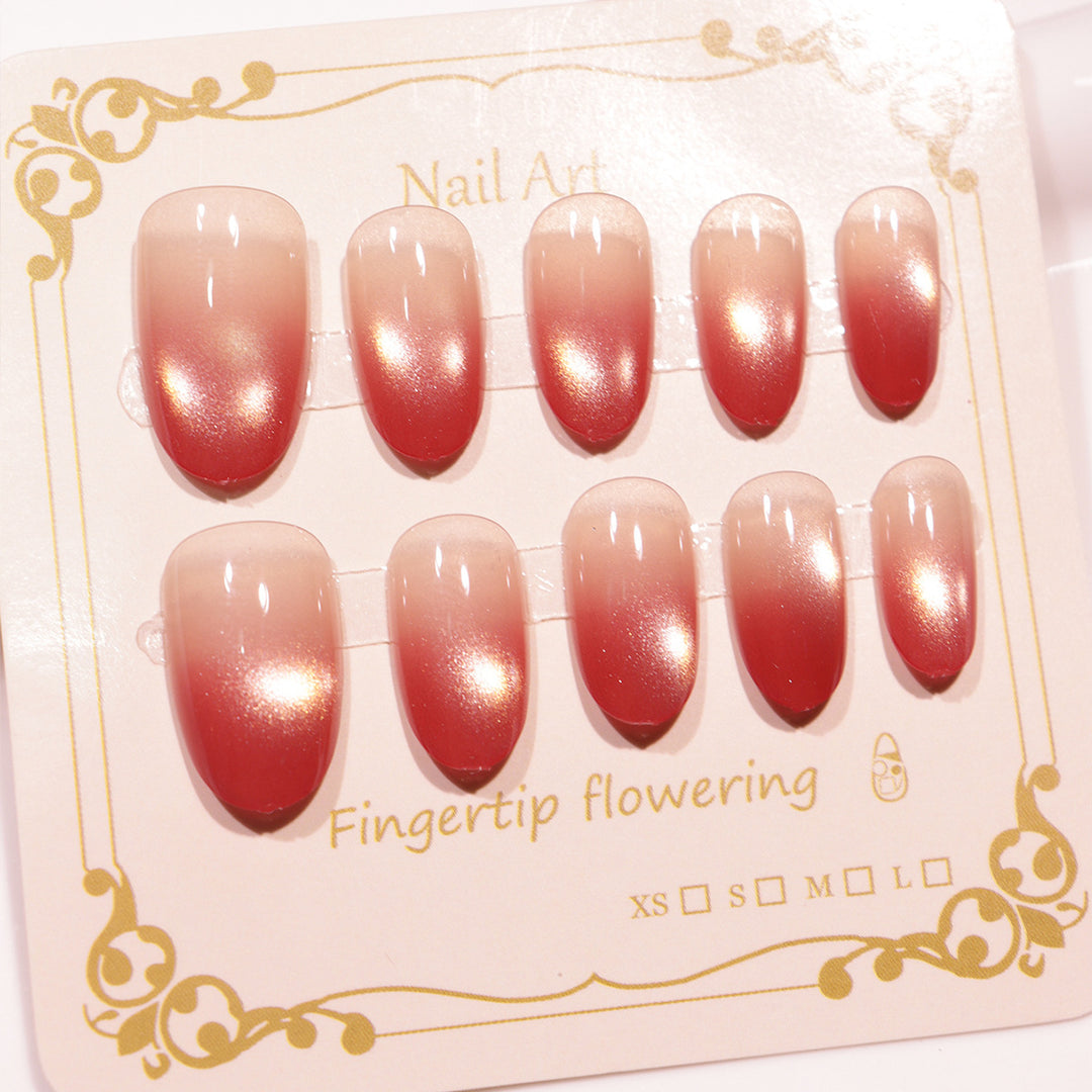 Ombre Gradient Press-On Nail Tips Karnz