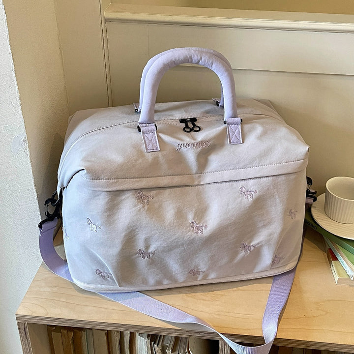 Stylische bedruckte Reisetasche