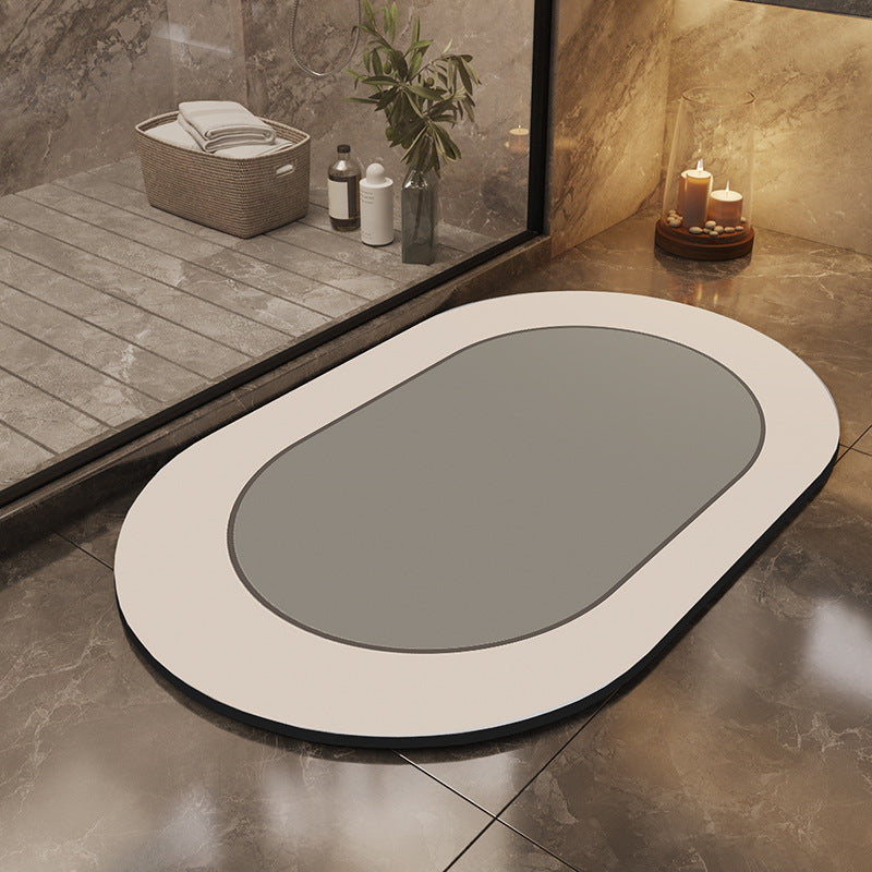 Moderne geometrische Badmatte