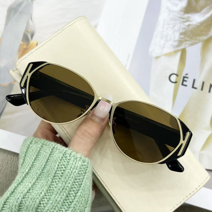 Schicke Schmetterling Cat Eye Sonnenbrille