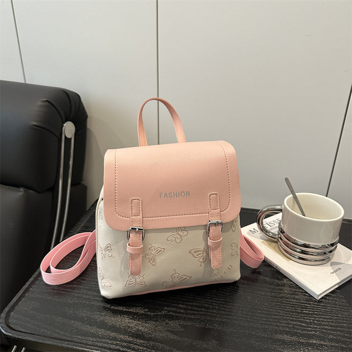 Stylische Schmetterlingsmuster Mini Rucksack Karnz