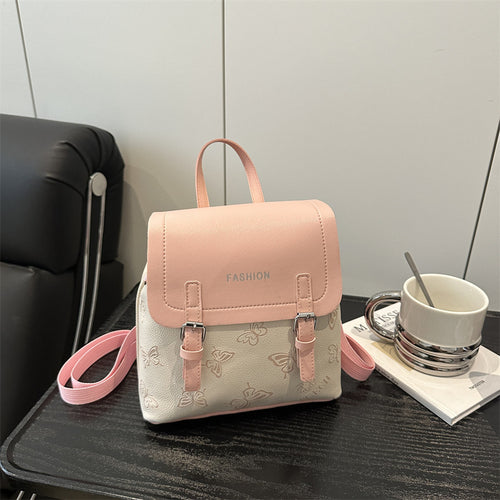 Stylische Schmetterlingsmuster Mini Rucksack Karnz