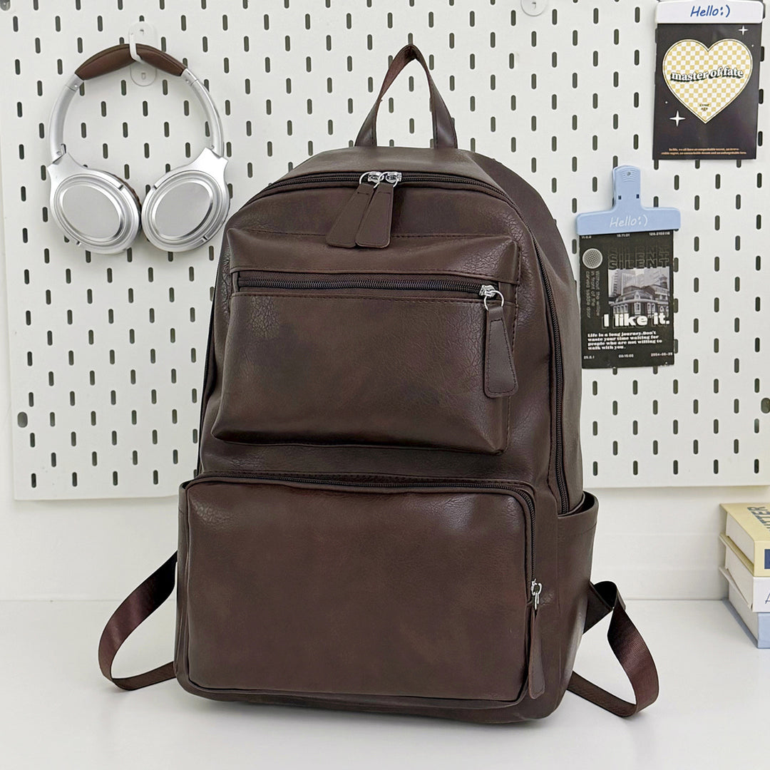 Moderner Leder-Rucksack Karnz