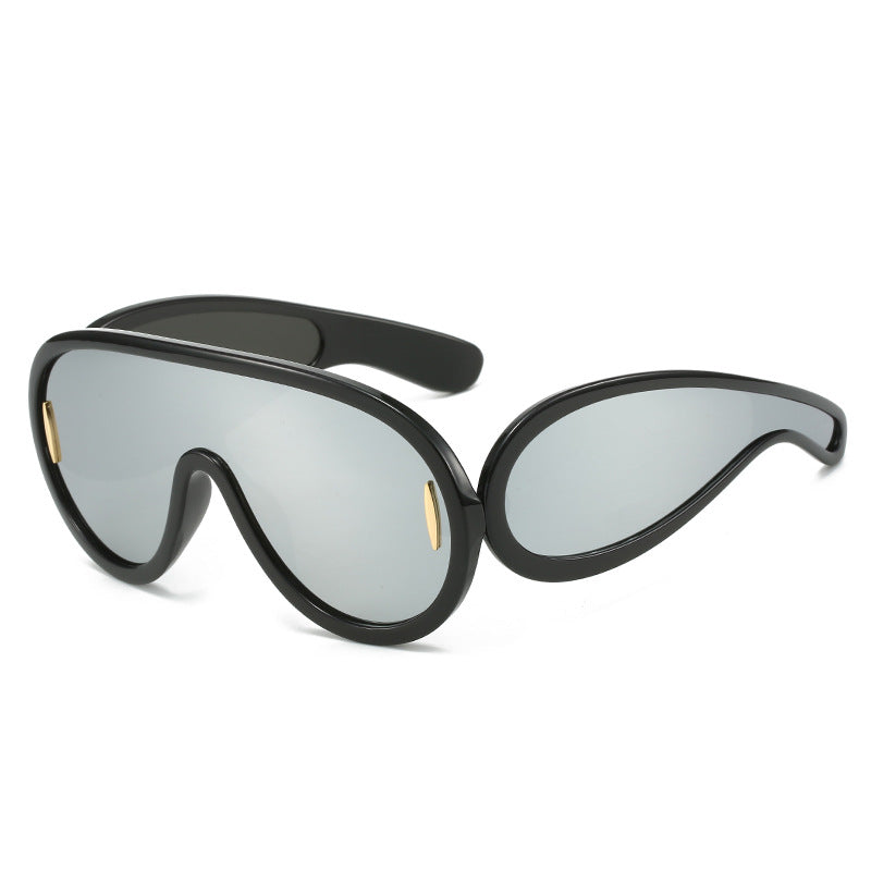 Damen fashion-forward Sportsonnenbrille Karnz