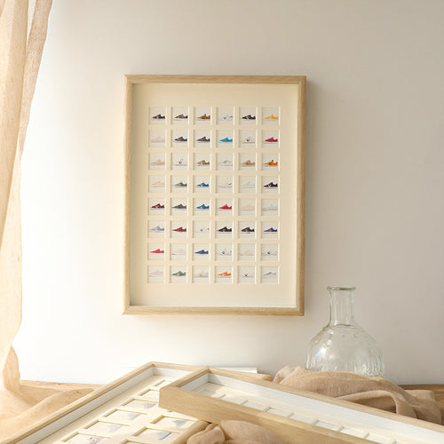 Sneaker Kunstdisplay für Wohnkultur