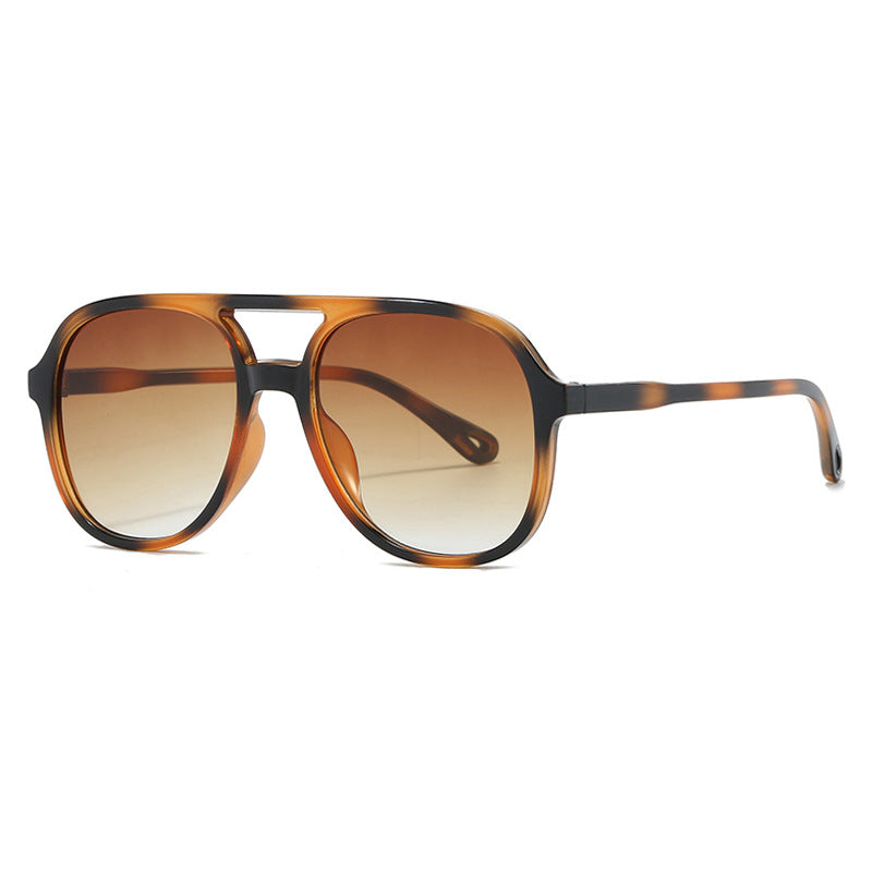 Damen modische Sonnenbrille mit außergewöhnlichem quadratischem Rahmen Karnz