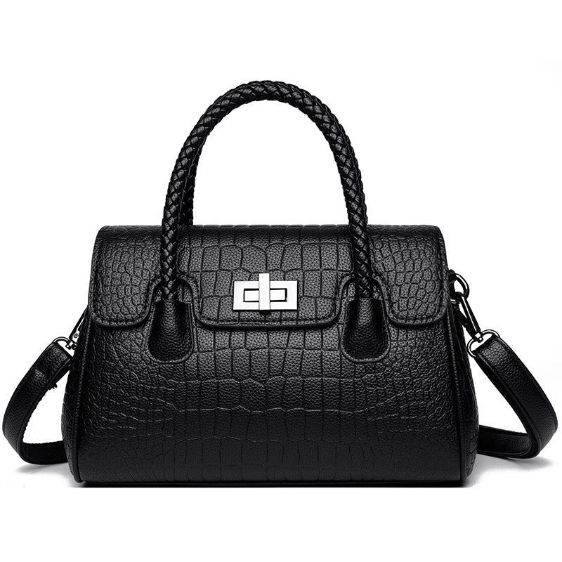 Elegante Doppelgriff-Handtasche Karnz