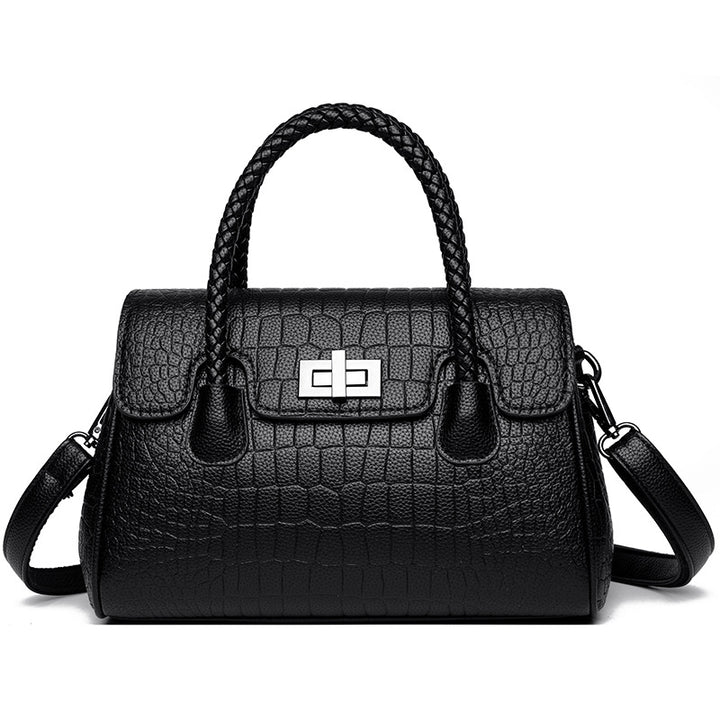 Elegante Doppelgriff-Handtasche Karnz