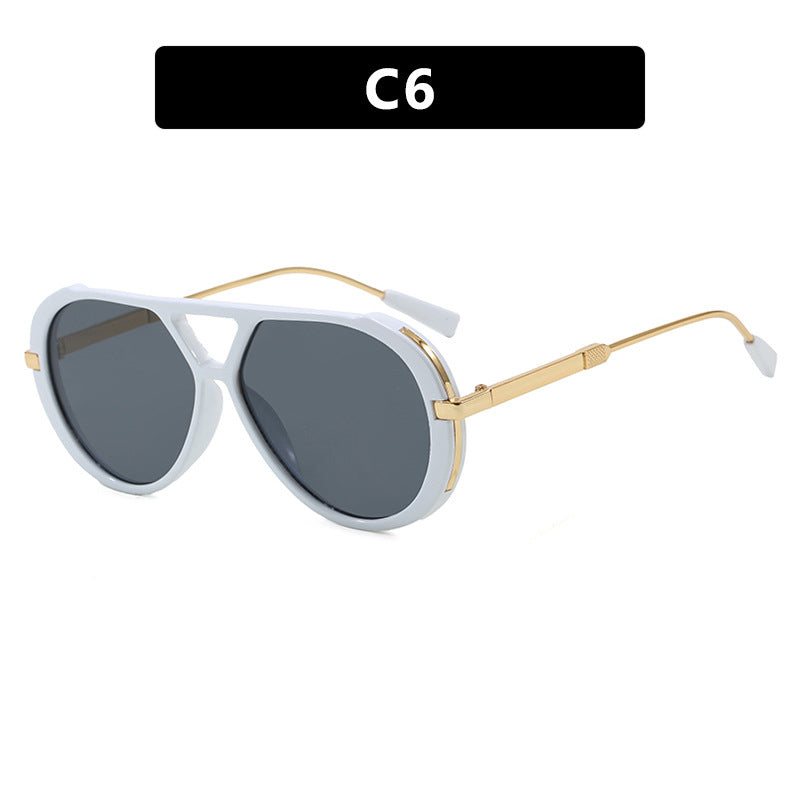 Damen modische Sonnenbrille im eleganten Pilotenstil Karnz