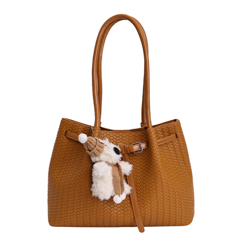 Handgefertigte Texturierte Tote Bag Karnz