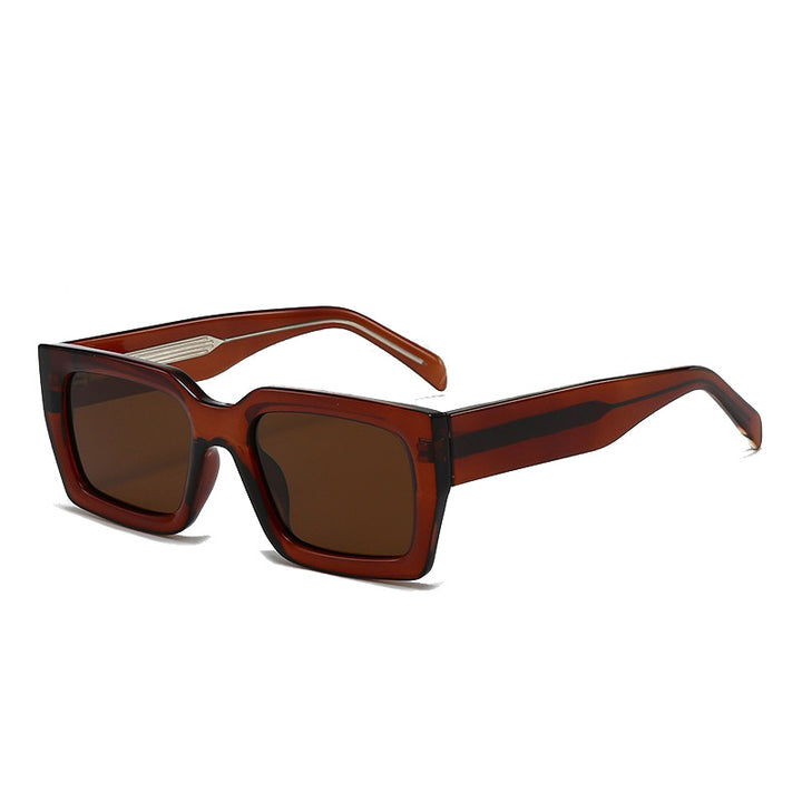 Damen Modische Sonnenbrille im angesagten Schildpatt-Design Karnz