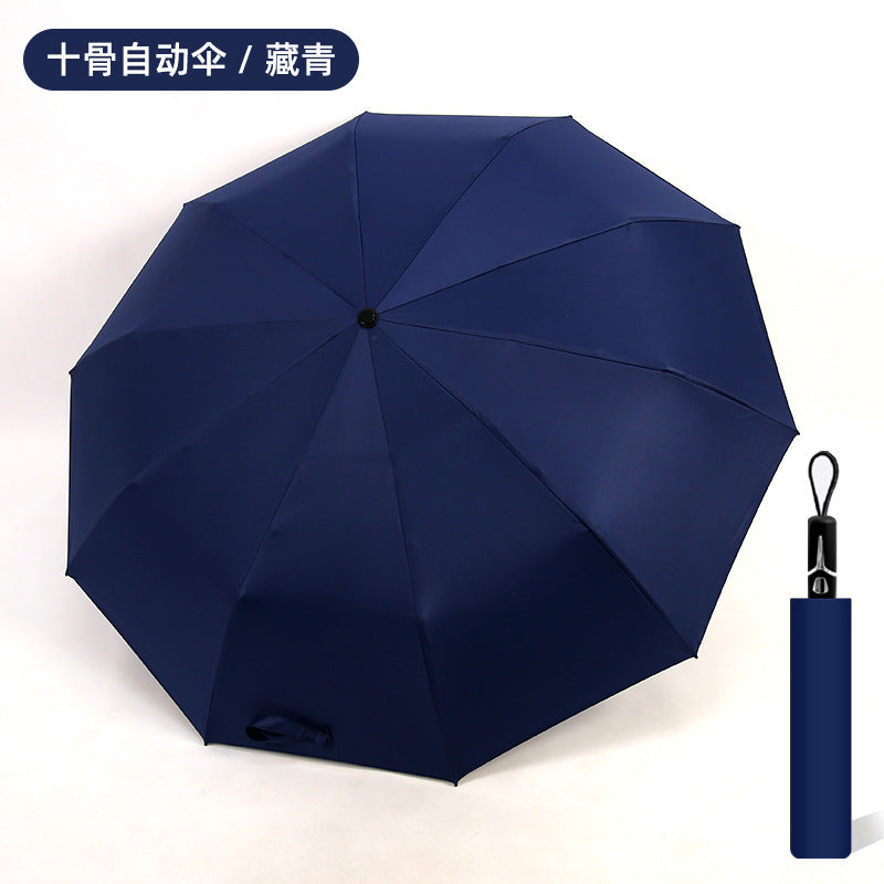 Damen Faltbarer Regenschirm mit Blumenmotiv Karnz