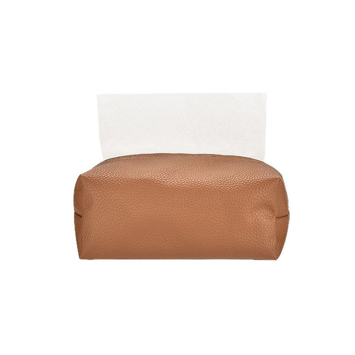 Premium Leder Taschentuchbox Cover Karnz