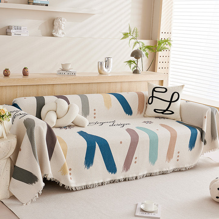 Künstlerisch Musterte Sofa Überwurf Decke