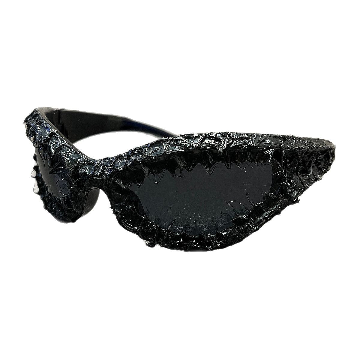 Damen futuristische Sportsonnenbrille Karnz