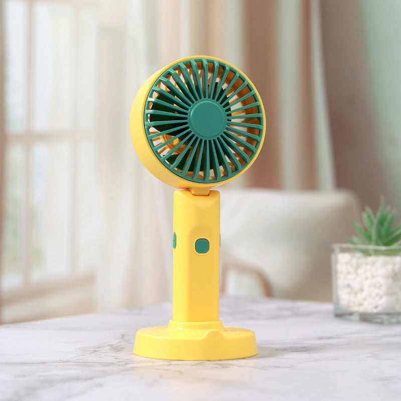 Unisex Tragbarer Tischventilator mit Aufladestation Karnz