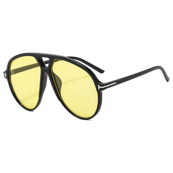 Oversized Fliegerstil Sonnenbrille Karnz