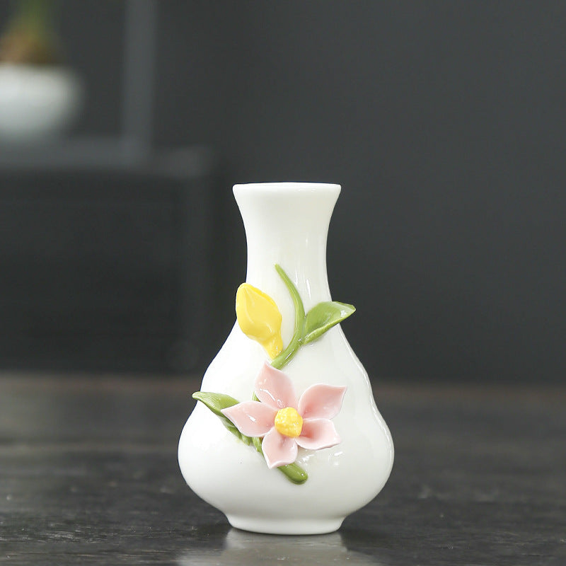 Künstlerische Blumenporzellanvase Karnz