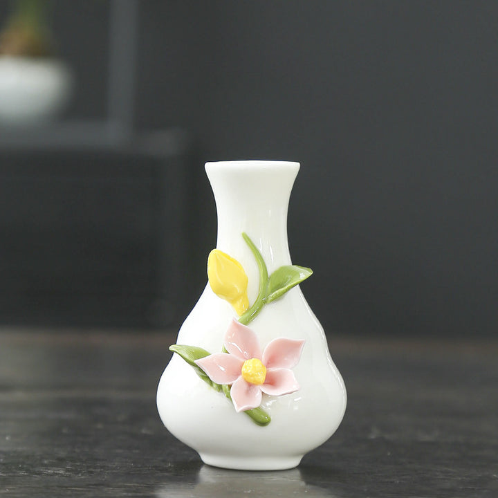 Künstlerische Blumenporzellanvase Karnz