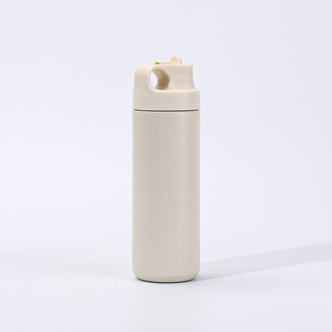 Damen hochwertige Isolier-Trinkflasche mit praktischem Tragegriff Karnz