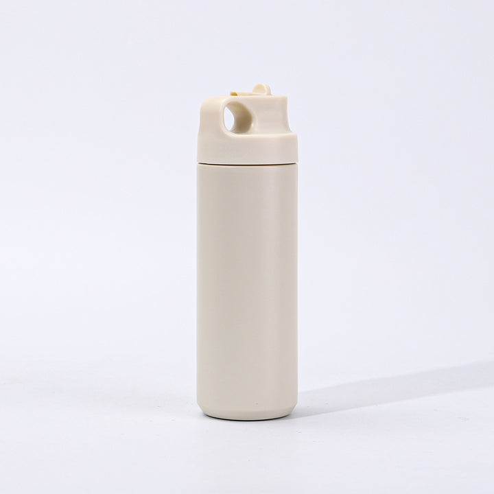 Damen hochwertige Isolier-Trinkflasche mit praktischem Tragegriff Karnz