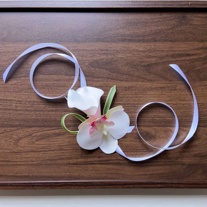 Elegante Orchideen Blumencorsage
