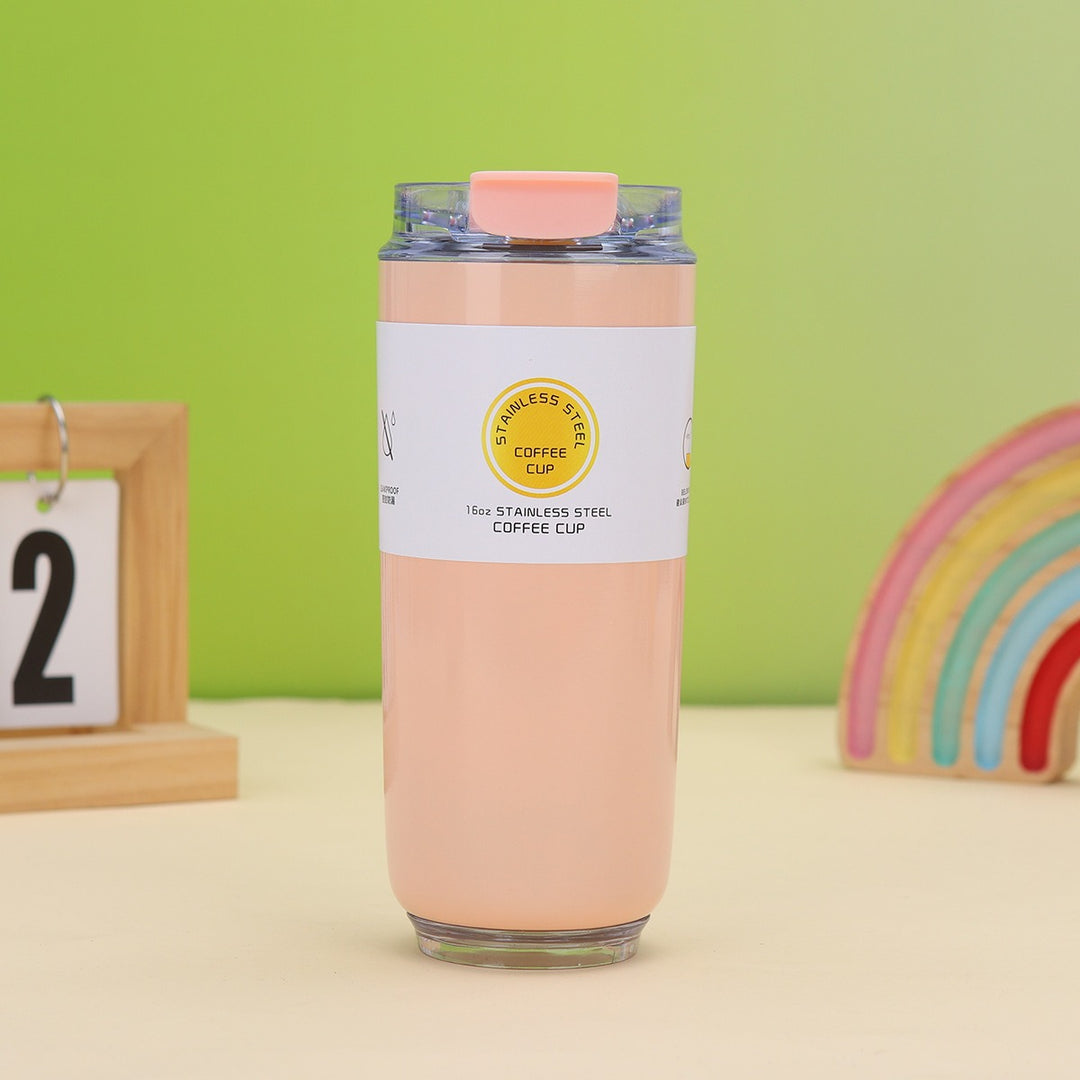 Damen moderner Edelstahl Kaffee-Becher mit isolierender Wirkung Karnz