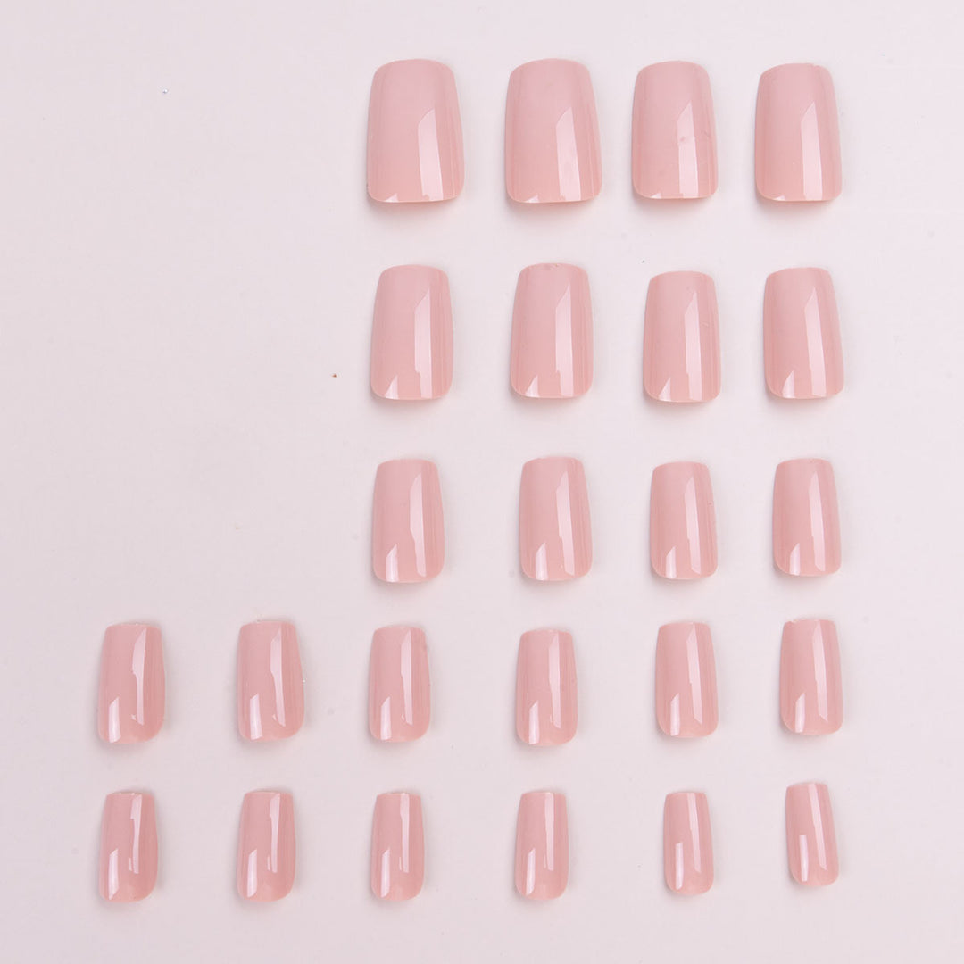 Elegante Glänzende Nagelverlängerungen
