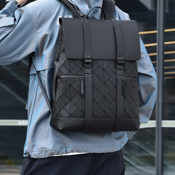 Stylischer geometrischer Design Karnz Rucksack