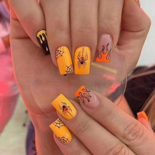Kreatives Halloween-Themen-Nagelkunst-Set  1790957681