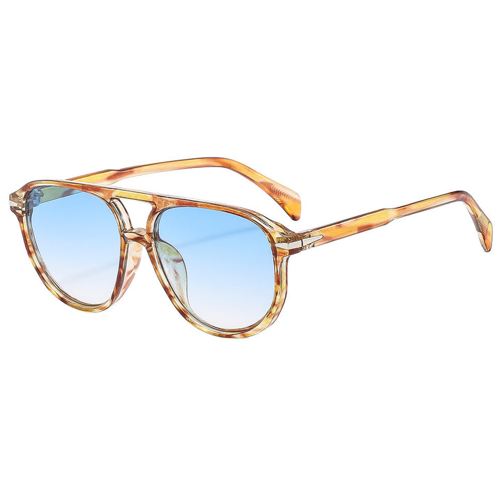 Modische geometrische Sonnenbrille Karnz