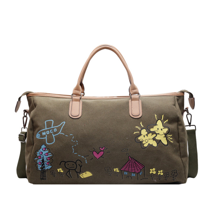 Kreative Gemusterte Reisetasche Karnz