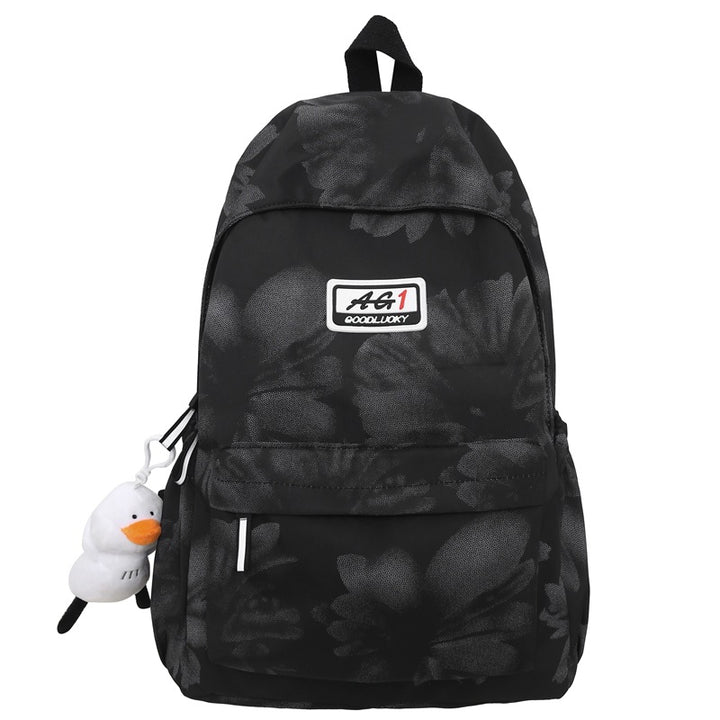 Verspielt Blumendruck Rucksack