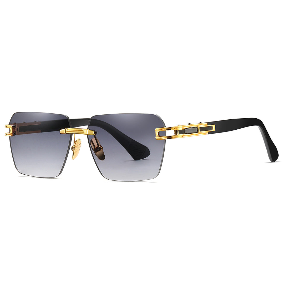 Fashion-Forward Übergroße Quadratische Sonnenbrillen Karnz