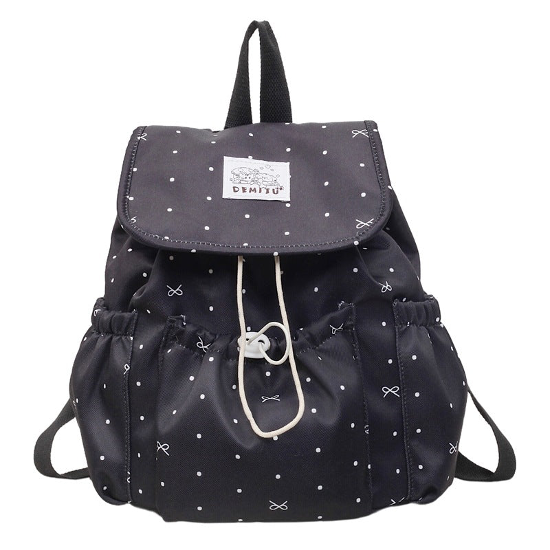 Verspielt Polka Dot Rucksack Karnz