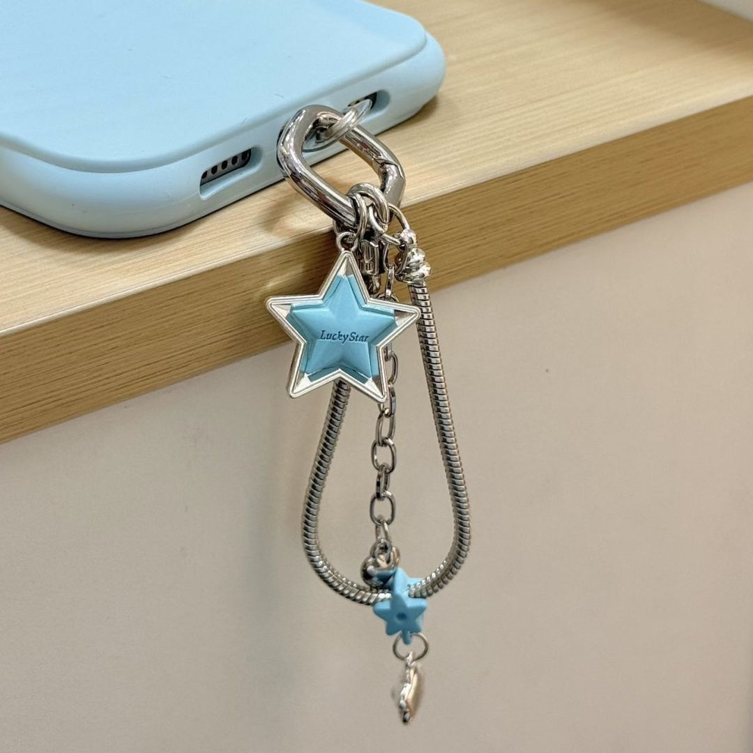 Dekorativer Stern Charm Schlüsselanhänger Halter Karnz