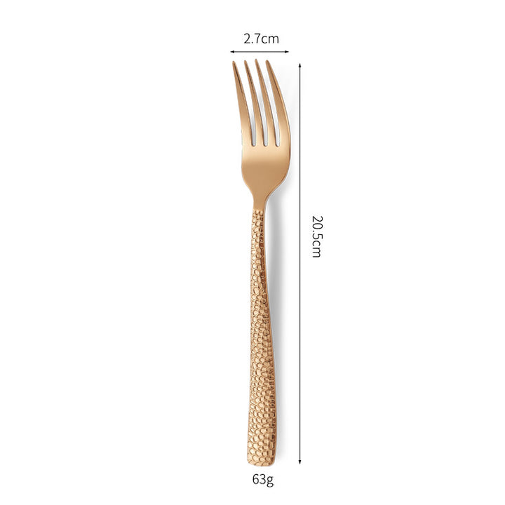 Stilvolles und Farbenfrohes Besteckset Aus Edelstahl Karnz