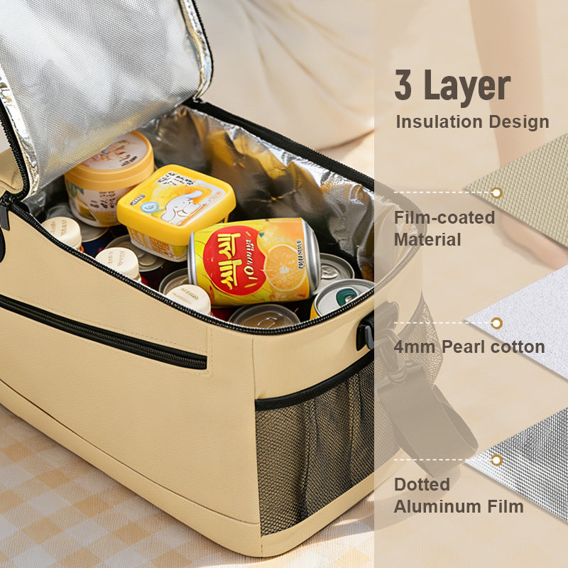 Multi-Compartment Isolierter Lunch-Kühler Karnz